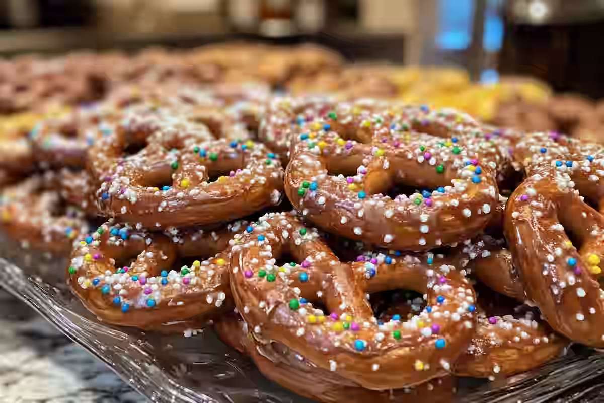 Yogurt covered pretzels variety