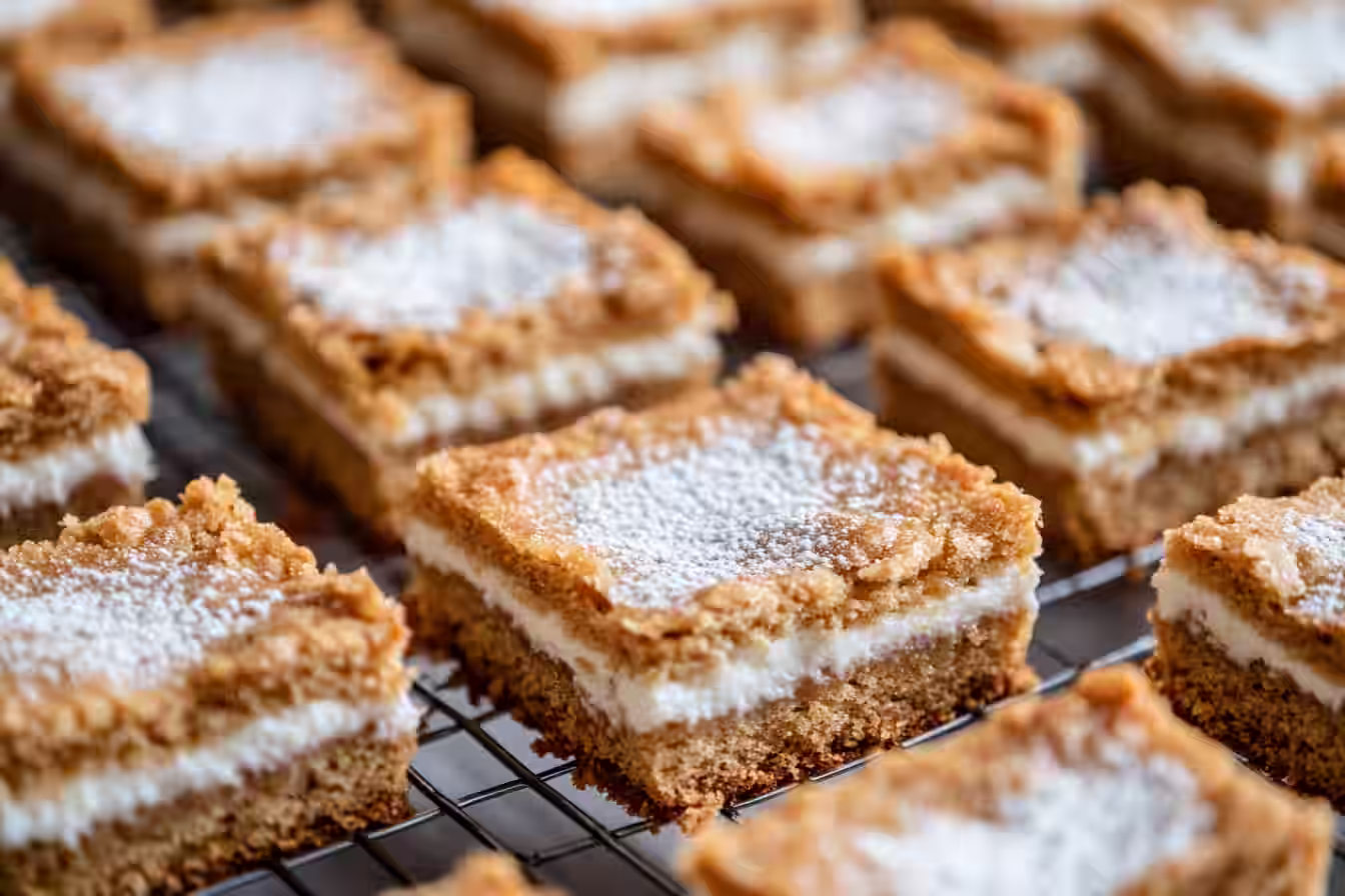 Delicious homemade Graham Cracker Bars cut into squares